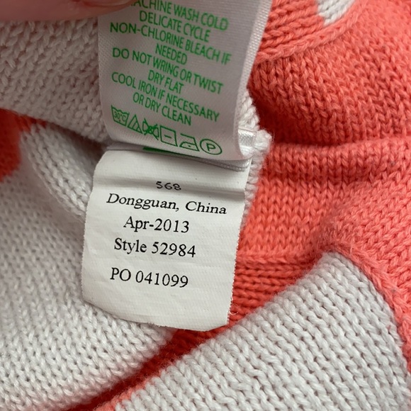 Lilly Pulitzer Paige Yummy Melon Summertime Stripe - Picture 16 of 16